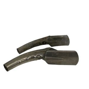 Lot of 2 Metal Oil‎ Can Opener Pour Spout Canspout Brookins 1135 metal Vintage